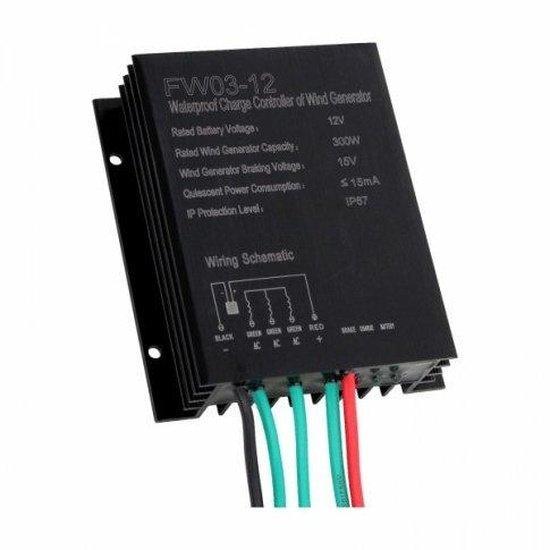 Waterproof 300W 12V Wind Charge Controller – IP67 | 4Boats