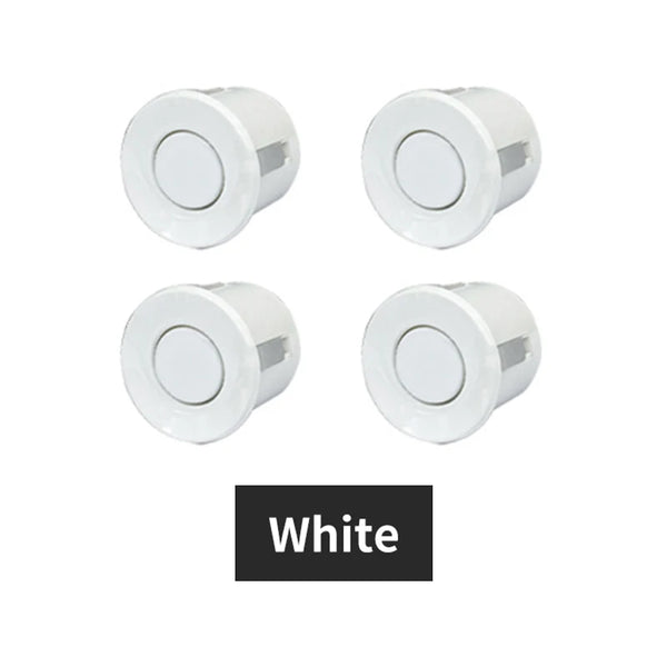 4PCS 22mm Ultrasonic Parking Sensors Reverse Backup Radar System Choose From Red, Black, White, Silver, Gray, Gold, and More!