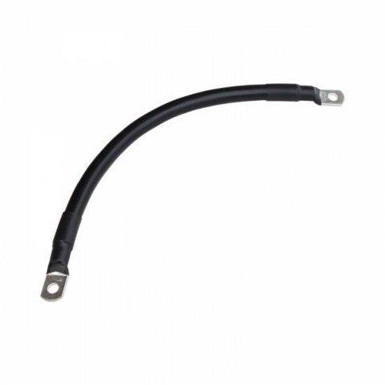 30cm 35mm² black battery link, M8 ring terminals | 4Boats