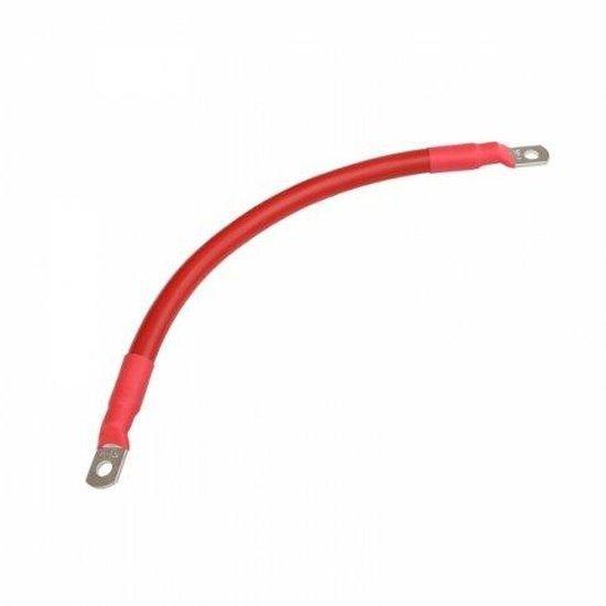 30cm 50mm² Red Battery Cable Link with 8mm Eyelets | 4Boats