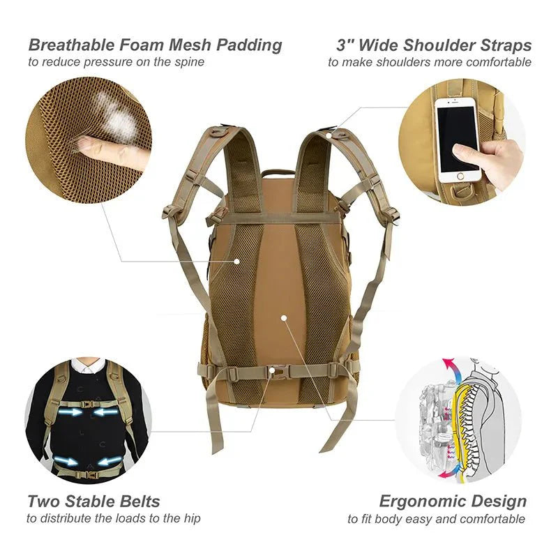 30L Military Style Backpack