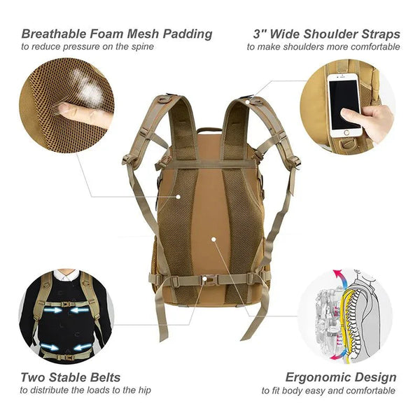 30L Military Style Backpack