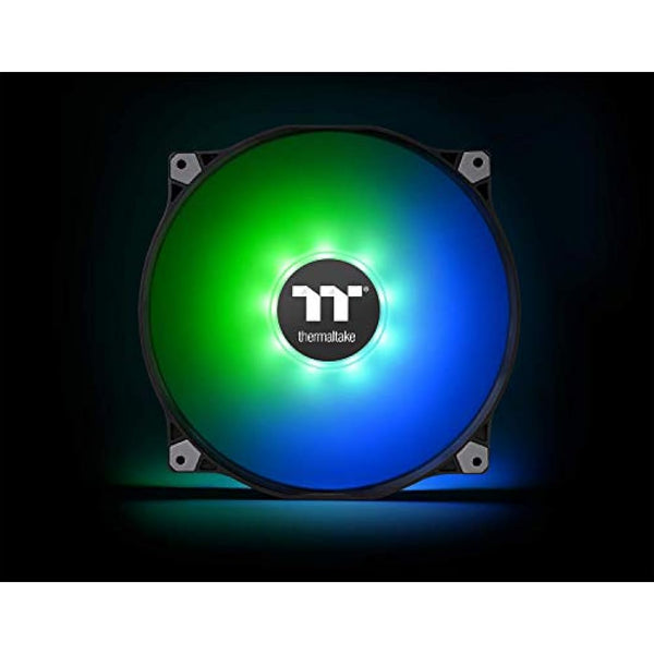 Thermaltake Pure 20 ARGB Sync Edition Quiet Radiator PWM LED Fan 5V RGB 200mm - Black (Controller included),CL-F081-PL20SW-A,1 Pack