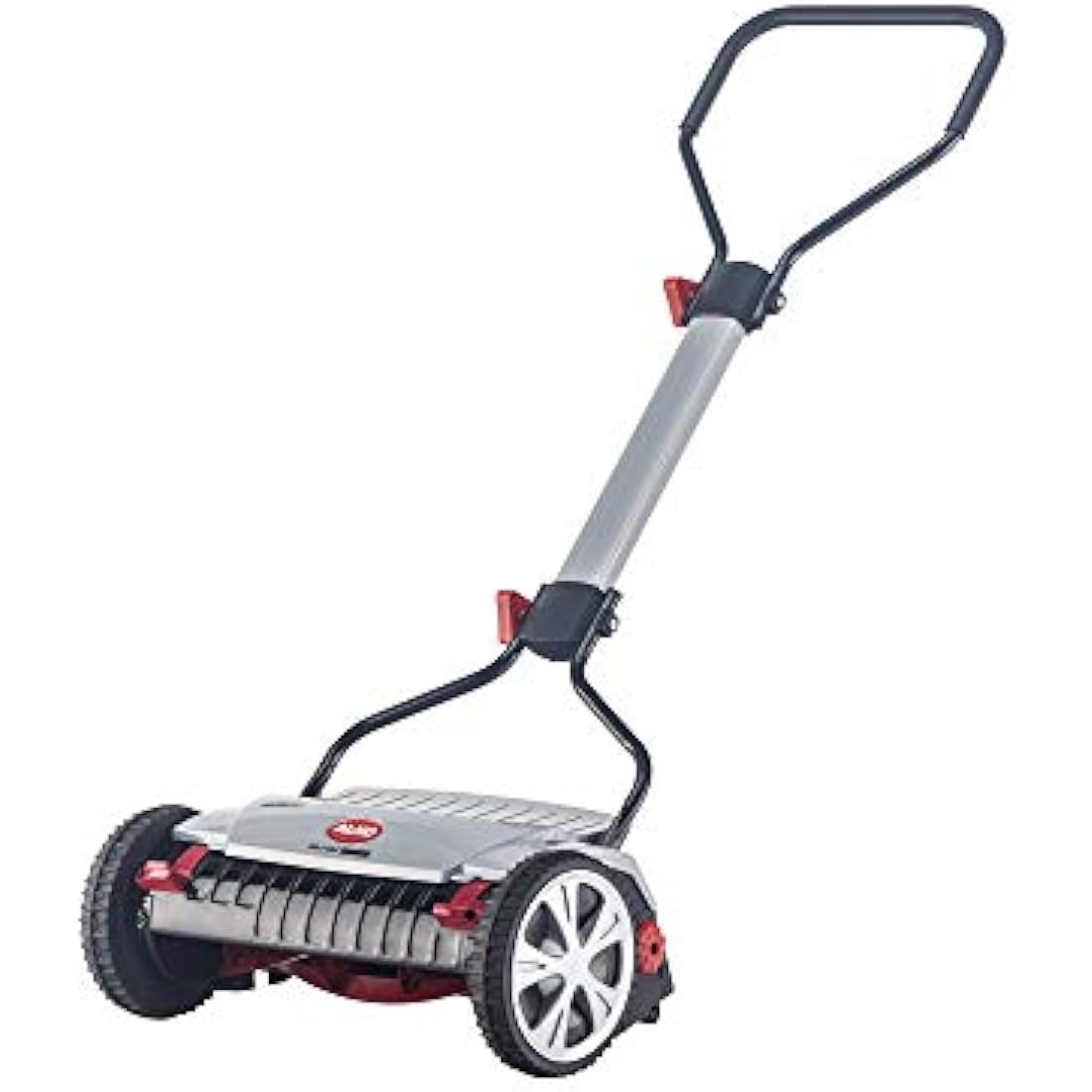 AL-KO Razor Cut 38.1 HM premium Manual Helical Cutting Lawnmower.Work 38 cm Ideal 250mq., Grey, 113866