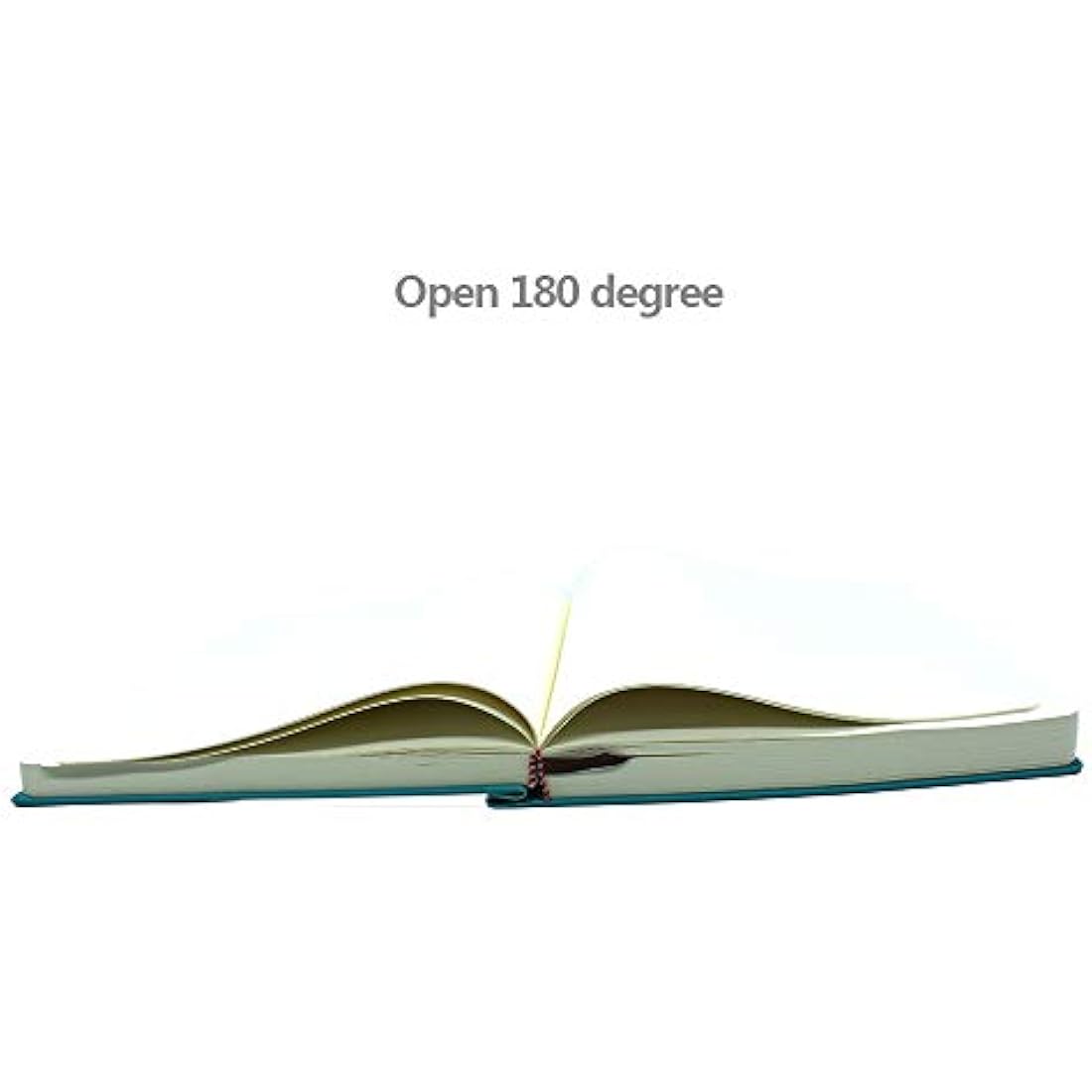 Drawing Thick Sketchbook Memo Writing Sketch Pad Diary 660 Pages Notebook Soft Faux Leather Cover Journal 80GSM Paper Notepad (Brown, A4)