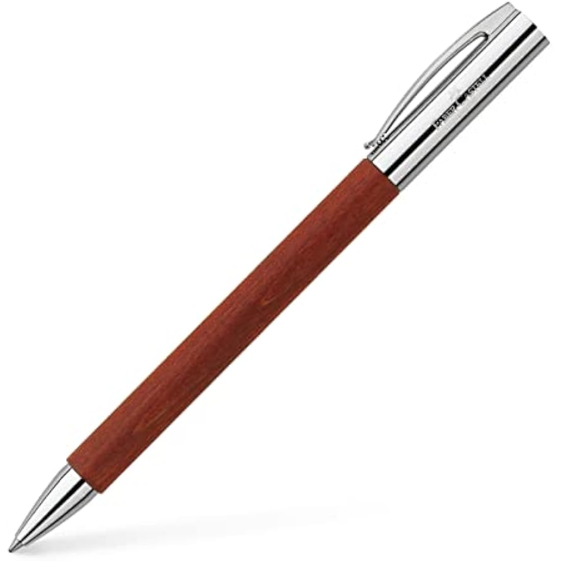 Faber-Castell Ambition Pearwood Brown Twist Ballpoint Pen