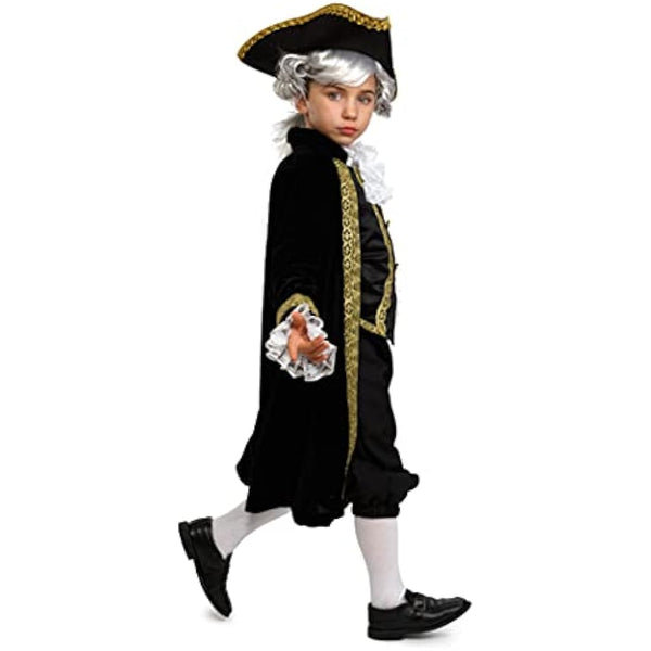 Dress Up America Historical Alexander Hamilton Outfit for Kids - Beautiful Dress Up Set for Role Play