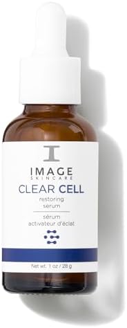 IMAGE Skincare, CLEAR CELL Restoring Serum, Balancing and Mattifying Facial Serum for Oily Prone Skin, 28g