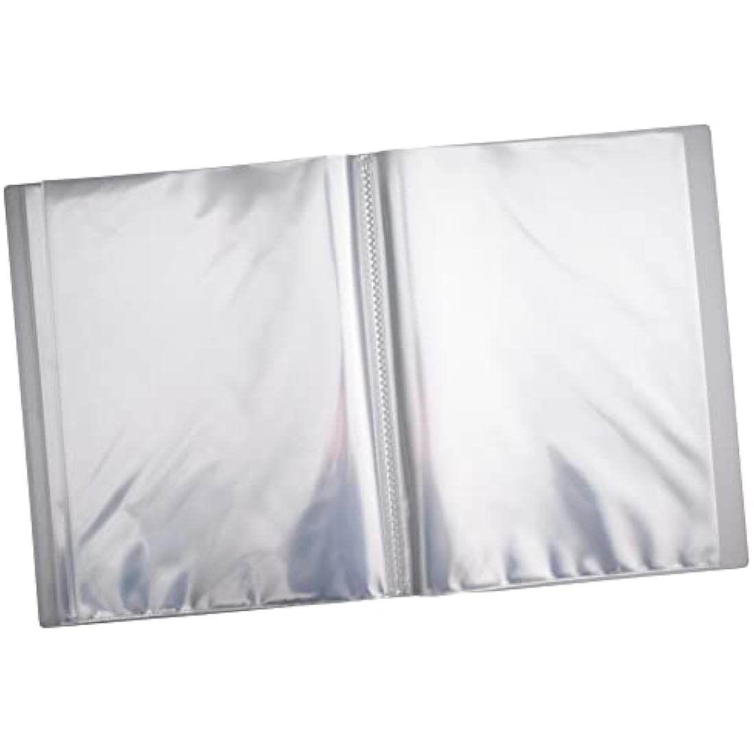 eco-eco A2 Size 50% Recycled 20 Pocket Clear Presentation Display Book, Storage Case Portfolio Art Folder with Plastic Sleeves, eco103