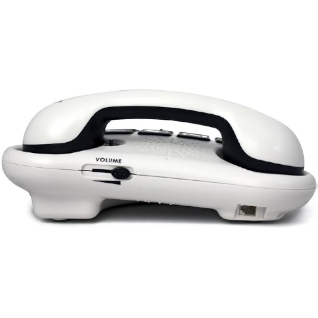 Geemarc Amplipower 50 - Amplified Corded Telephone with Tone and Volume control, Large Buttons and One-touch Memories - Hearing Aid Compatible - Specialised for Hearing Impaired - UK Version - White