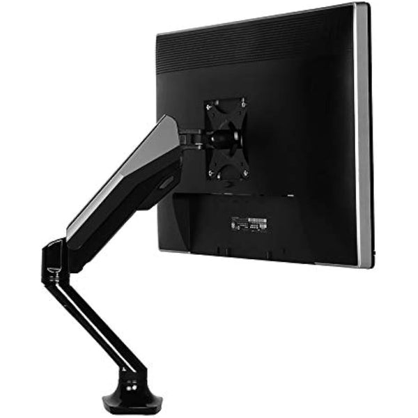 FLEXIMOUNTS F6 full Motion LCD arm Desk Monitor Mount for 10''-30'' Computer Monitor Deluxe Gas Spring arm,With Clamp or Grommet Desktop Support