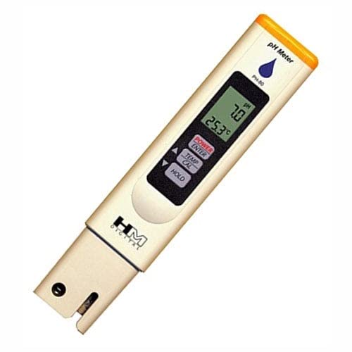 HM Digital PH Meter PH-80 Handheld Water Resistant Water Quality Tester Pen With ATC For Hydroponics Gardening Aquariums Reefs Pools Spas Water