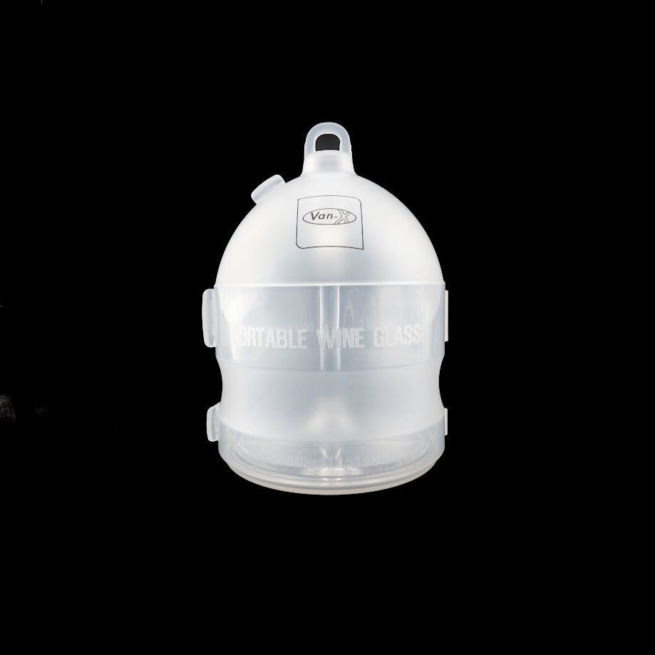 Van-X Portable BPA-Free Plastic Travel Wine Glass – Lightweight, Durable & Spill-Resistant