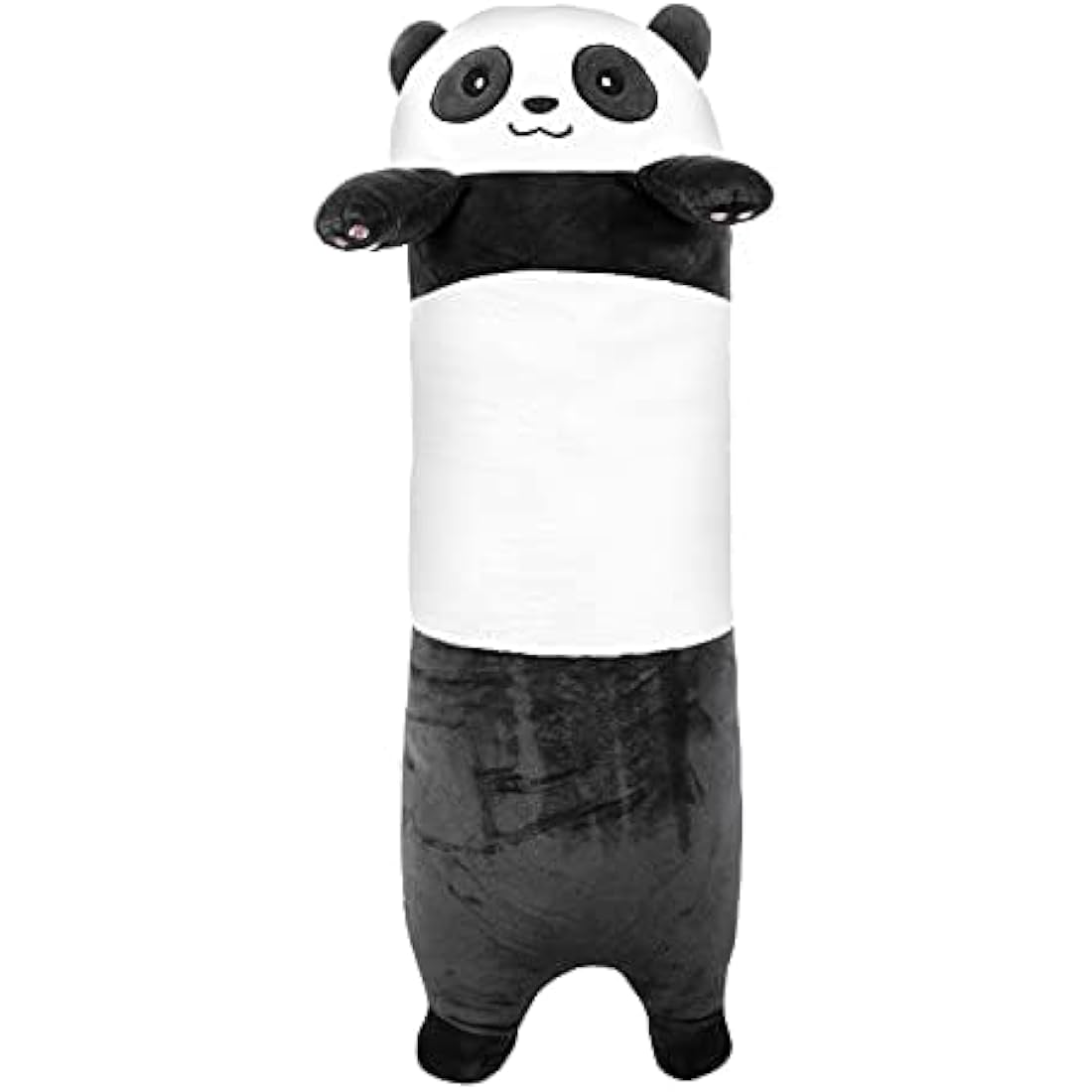 IPENNY 28inch Long Cute Panda Doll Plush Cuddly Toy Sleep Pillow Super Soft Stuffed Animals Toy Kids Gift for Valentines Girlfriend