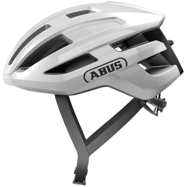 ABUS PowerDome road bike helmet - lightweight bike helmet with clever ventilation system and aerodynamic profile - Made in Italy - for men and women