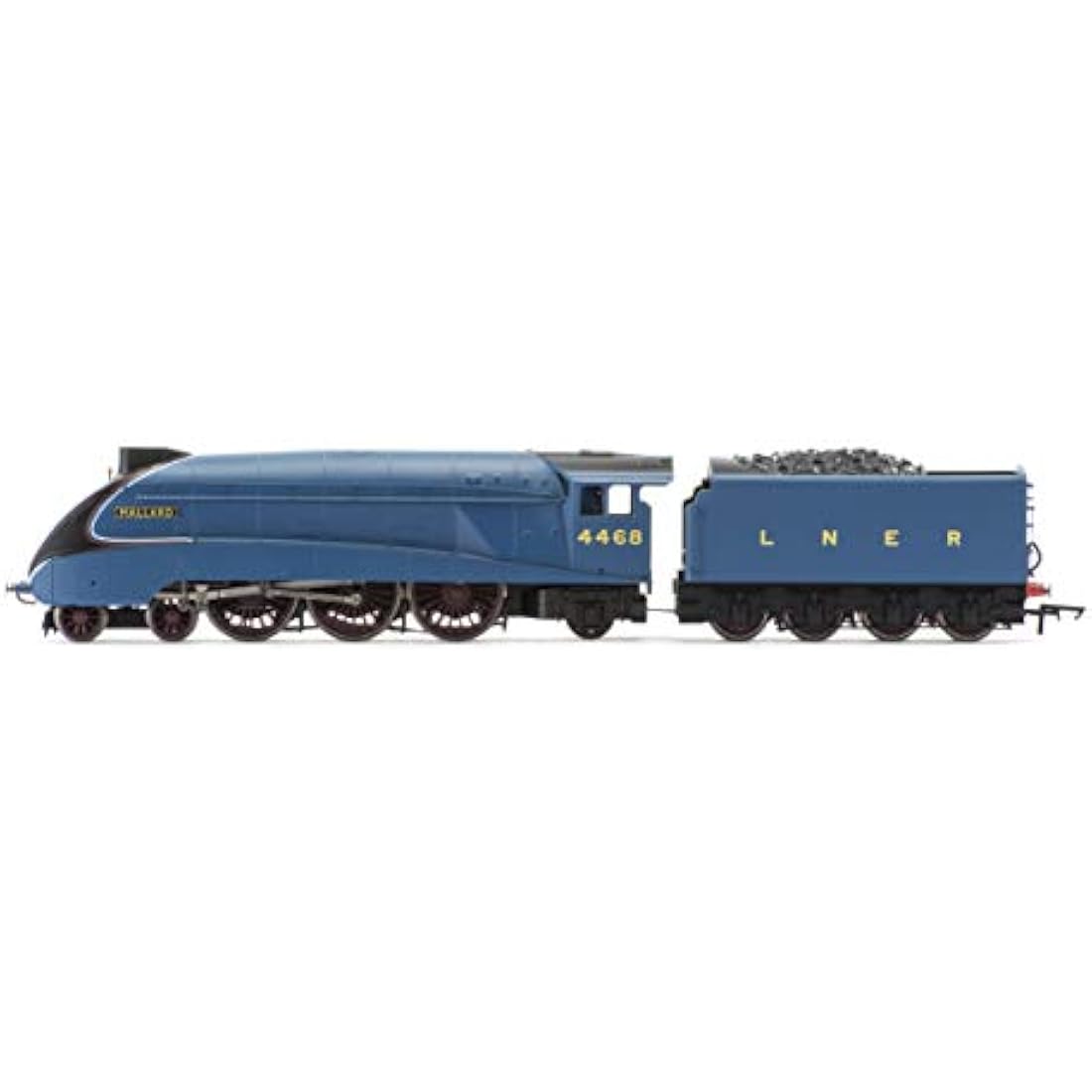 Hornby Steam Train - R3395TTS RailRoad LNER, A4 Class, 4-6-2, 4468 ‘Mallard’ - Era 3 00 Gauge Locomotives for Train Set, Engine Models for Adults - 1:76 Scale Model Gift