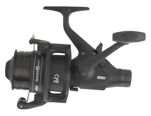 Mitchell Avocet Black Edition Carp and Catfish Reel - Supplied Pre-spooled With Fishing Line