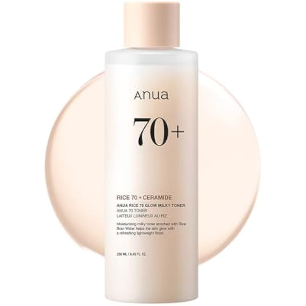 ANUA Rice 70 Glow Milky Toner (250 ml)
