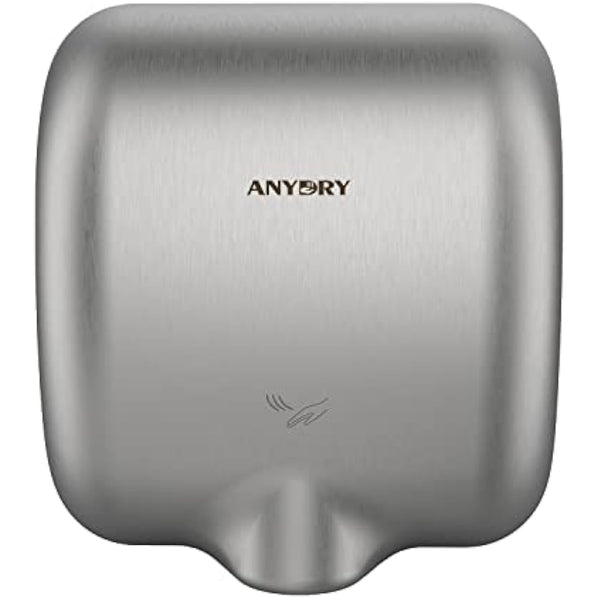anydry 2800 Commercial Hand Dryer,Heavy Duty Stainless Steel Hand Dryers,Electric Hand Dryer For Toilet.(Brushed)