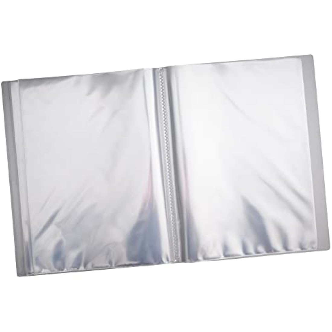 eco-eco A2 Size 50% Recycled 40 Pocket Clear Presentation Display Book, Storage Case Portfolio Art Folder with Plastic Sleeves, eco104