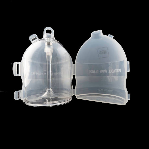 Van-X Portable BPA-Free Plastic Travel Wine Glass – Lightweight, Durable & Spill-Resistant