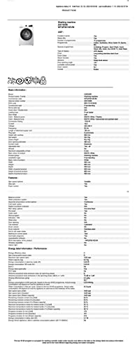 Hisense 3 Series WFQA9014EVJM Freestanding 9 KG Front Load Washing Durable Inverter Machine Steam Wash Quick Wash 15 Washing Programs 1400 RPM White- Energy Rating A