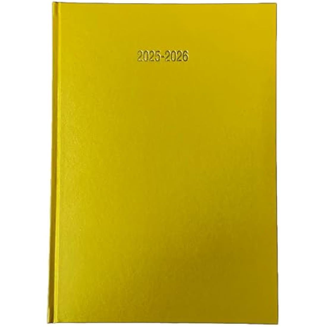 2025-2026 Academic Diary A4 Day to a Page DAP Appointment Mid Year Planner- YELLOW