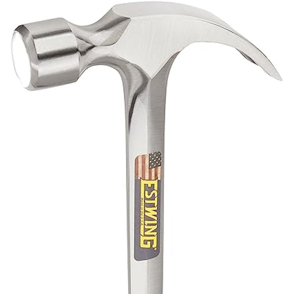 Estwing E3-22C 22oz 16-inch Smooth Face Framing Hammer with Vinyl Shock Reduction Grip