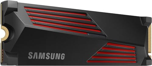 Samsung 990 PRO NVMe M.2 SSD, 2 TB, PCIe 4.0, 7,450 MB/s read, 6,900 MB/s write, Internal SSD, For gaming and video editing, MZ-V9P2T0BW