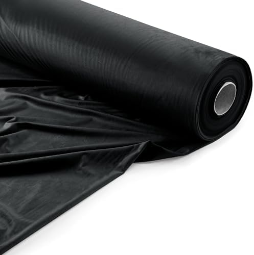 Filumi Velvet Fabric 118Inch (300cm) Wide Black 1m Length by The metre for Sewing for Dressmaking Material for Curtains Blinds Garments Cushions Upholstery Furniture Covers