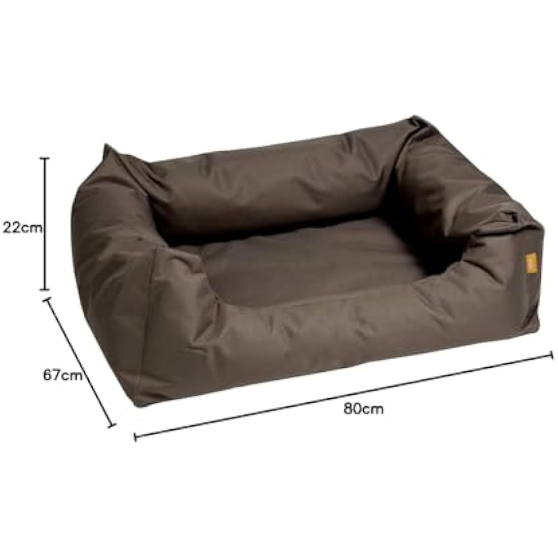 Flamingo 512631 Dreambay Dog Bed Shadow 80 cm