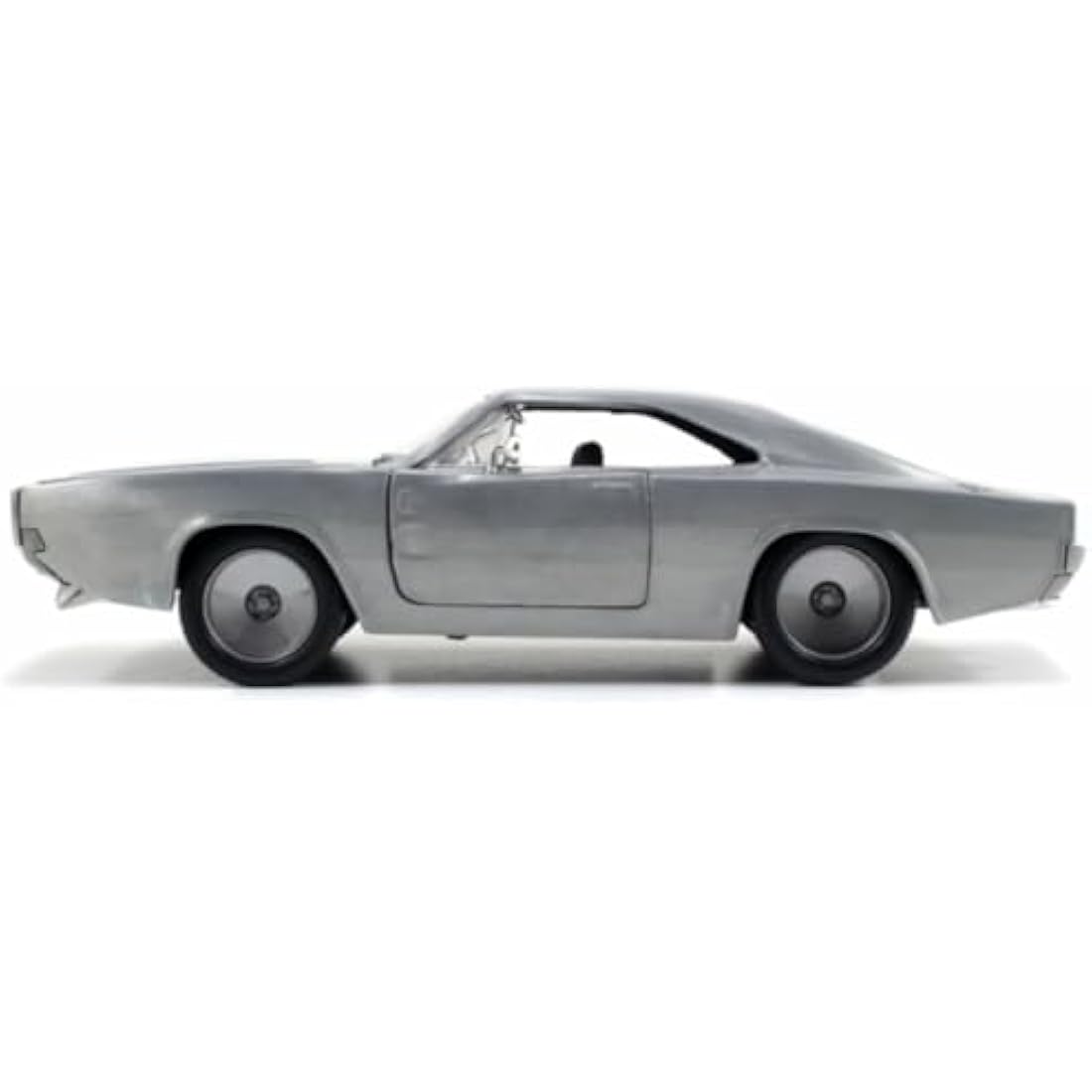Jada 253203047 The Fast And The Furious 1:24 7 1968 Dodge Charger R/T-JA97336, metallic
