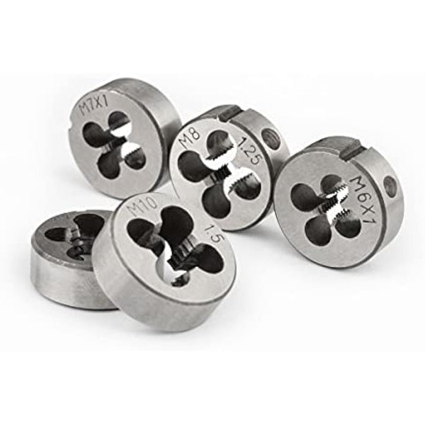 Gunpla Tap and Die Set 40 Pieces Tungsten Alloy Steel Metric Tap and Die Kit Combination for Cutting External and Internal Thread with Storage Case