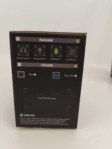 WESEARY Wireless Gaming Headset for PS5, PS4, Mac, Switch, Mobile, 2.4GHz Ultra-Low Latency Gaming Headphones with Crystal-Clear ENC Mic, Bluetooth Gaming Headset for PC, 3D Stereo