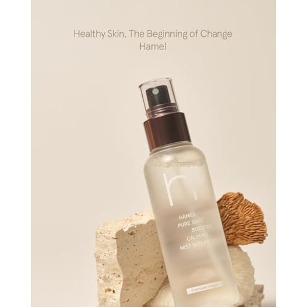 HAMEL Pure Shot Booster Calming Mist Serum︱3.38 fl. oz. / 100ml︱Improvement of Skin Barrier and Moisture Density, Skin Soothing, Virginia Witch Hazel Extraxt︱Vegan, Cruelty Free