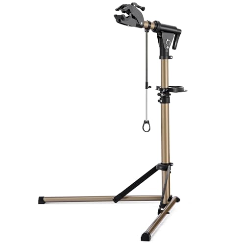 CXWXC Bicycle Mounting Stand, E-bike Repair Stand for Maintenance of Workplaces, Bicycle Mounting Stand up to 36 kg, Height Adjustable, Foldable and