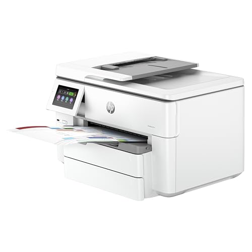 HP OfficeJet Pro 9730e All-in-One Printer | Colour | for Small Office | Wireless | Print, Scan, Copy, ADF | Up To A3 | 2 Tray | 6 months free Instant Ink limited time only