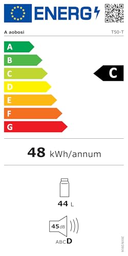 AAOBOSI Compressor Camping Fridge 95L, Car Fridge Dual Zone with 12/24V DC and 100-240V AC, -20°C to 20°C Portable Freezer for Car, Campervan, Lorry, Truck, Boat