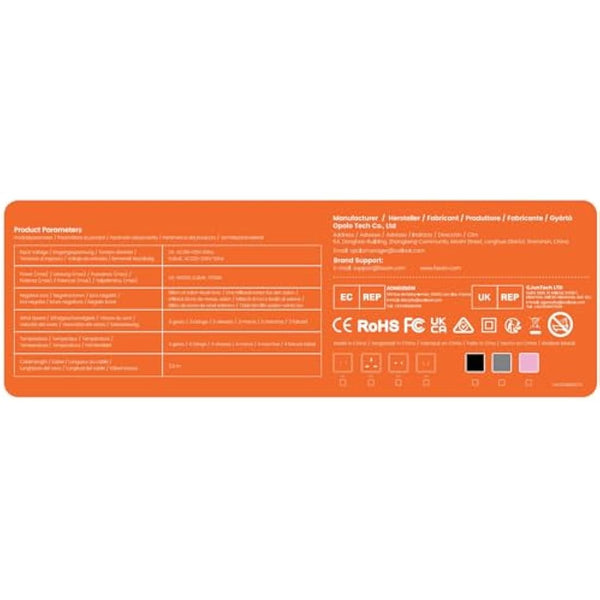 Faszin Hair Dryer, Lightweight Hairdryer with 110,000 RPM High Speed Motor for Fast Drying, 200 Million Ionic Hairdryers for Women & Men, Low Noise Hair Dryers, with 3 Magnetic Nozzle (Pink)