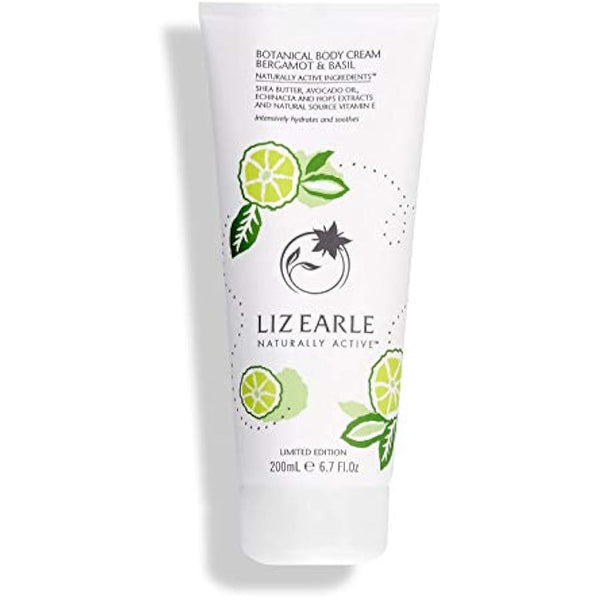 LIZ EARLE Botanical Body Cream BERGAMOT & BASIL, 200ml