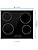 electriQ 60cm 4 Zone Touch Control Ceramic Hob