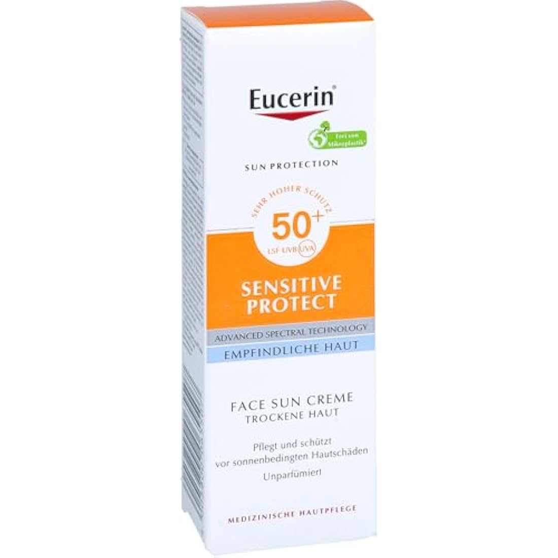 Eucerin Sensitive Protect Face Sun Creme LSF 50+, 50 ml Cream