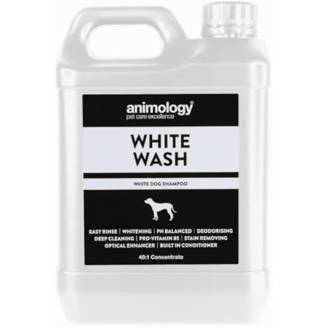 Animology White Wash White Dog Shampoo 2.5 Litre