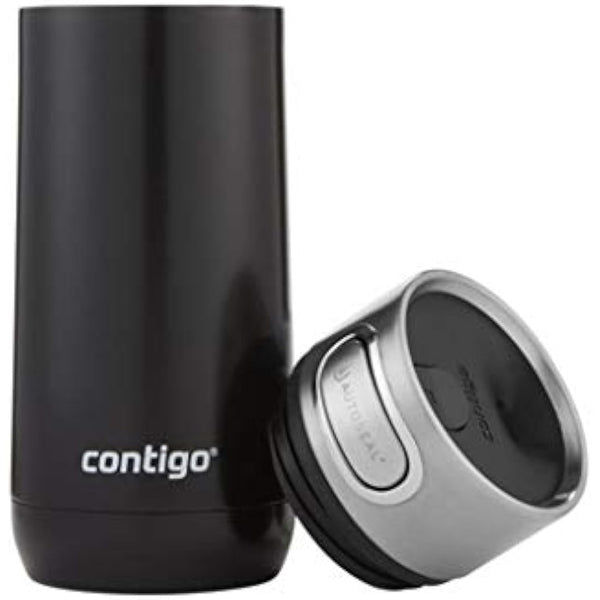 Contigo Luxe Autoseal Travel Mug, Stainless Steel Thermal Mug, Vacuum Flask, Leakproof Tumbler, dishwasher safe, Coffee Mug with BPA Free Easy-Clean Lid