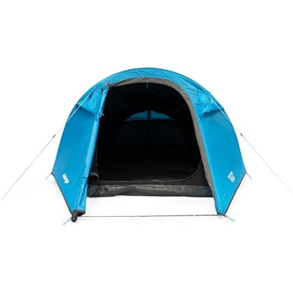 Vango Talas 300 Tunnel Tent [Amazon Exclusive] Easy To Pitch 3 Man Tent Waterproof for Adventure Camping, River Blue