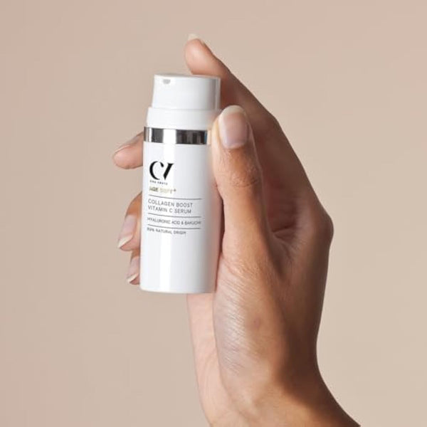Green People Age Defy+ Collagen Boost Vitamin C Serum - Serum with Vitamin C - Paraben & Alcohol Free - Vegan, 30ml