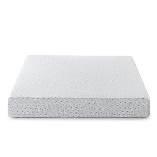 ZINUS Single Mattress - Memory Foam - 90x190cm/3x6ft - Height 13cm/5in - Medium Firmness - Orthopaedic Support with Comfort foam - Green tea Designed in UK standards
