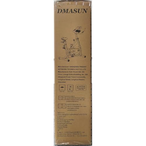 DMASUN Exercise Bike Professional with Large Tablet Holder & Comfortable Seat, Indoor Cycling Bike for Home Cardio, Fitness Stationary Bike with 350LBs Capacity (Additional Soft Seat Cushion Cover)