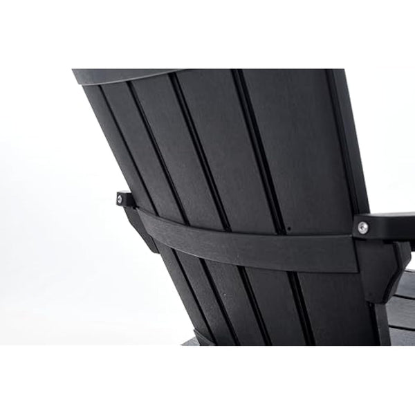 Keter Alpine Adirondack Outdoor Garden Furniture Chair - Graphite Grey