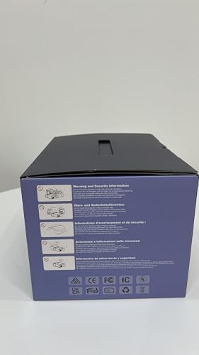 [Netflix Official & Auto Focus/Keystone] Smart Projector 4K Support, VOPLLS 25000L Native 1080P WiFi 6 Bluetooth Outdoor Projector, 50% Zoom Home Theater Movie Projectors for Bedroom/iOS/Android/PPT